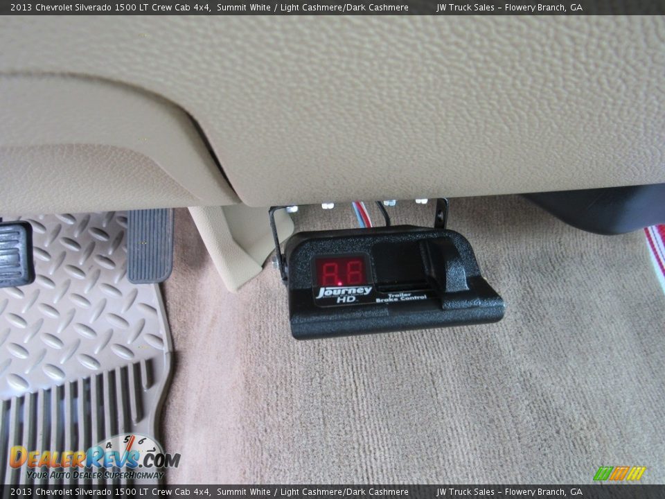 2013 Chevrolet Silverado 1500 LT Crew Cab 4x4 Summit White / Light Cashmere/Dark Cashmere Photo #21