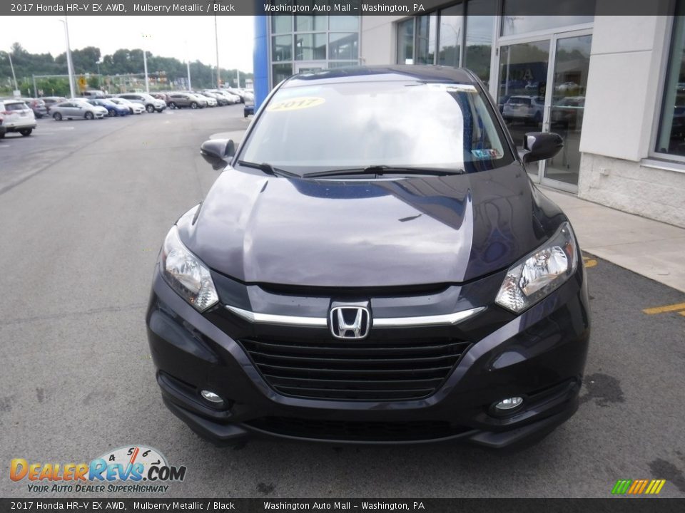 2017 Honda HR-V EX AWD Mulberry Metallic / Black Photo #5