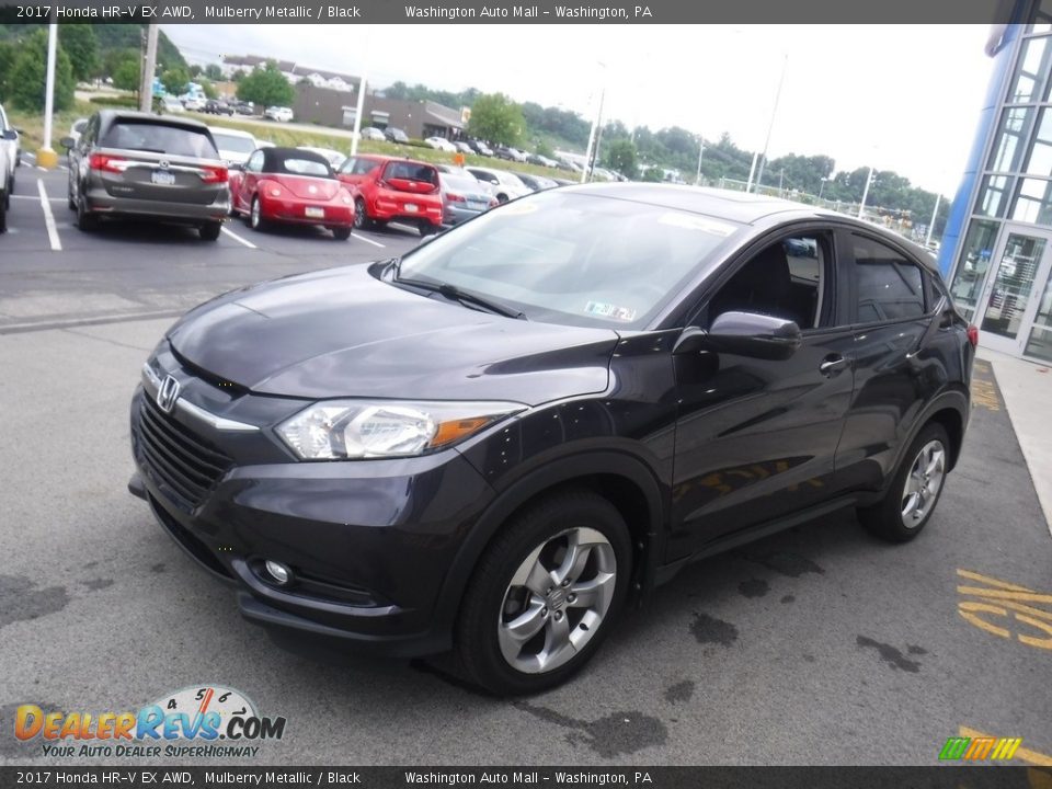 2017 Honda HR-V EX AWD Mulberry Metallic / Black Photo #6