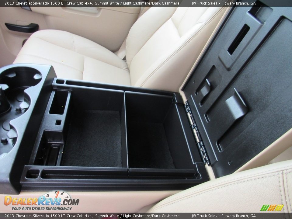 2013 Chevrolet Silverado 1500 LT Crew Cab 4x4 Summit White / Light Cashmere/Dark Cashmere Photo #23