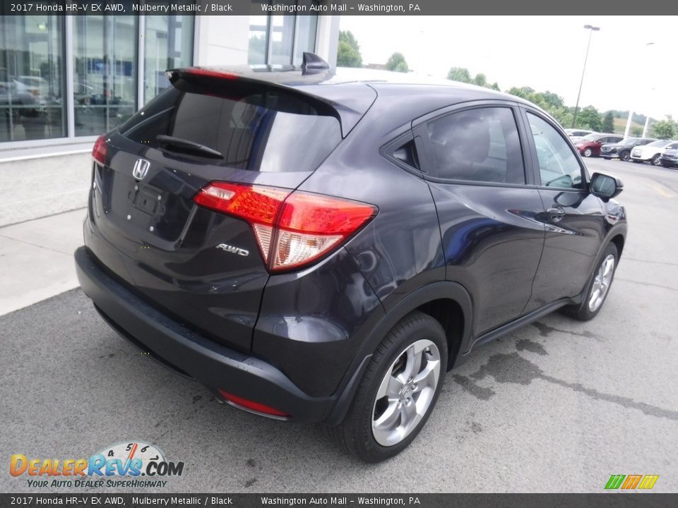 2017 Honda HR-V EX AWD Mulberry Metallic / Black Photo #10