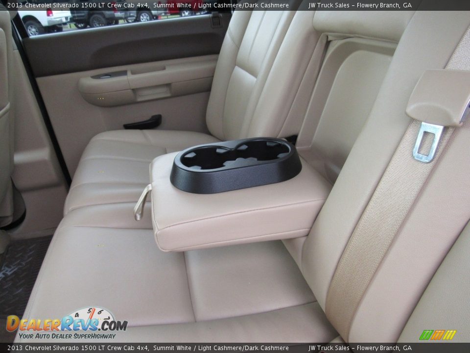 2013 Chevrolet Silverado 1500 LT Crew Cab 4x4 Summit White / Light Cashmere/Dark Cashmere Photo #29