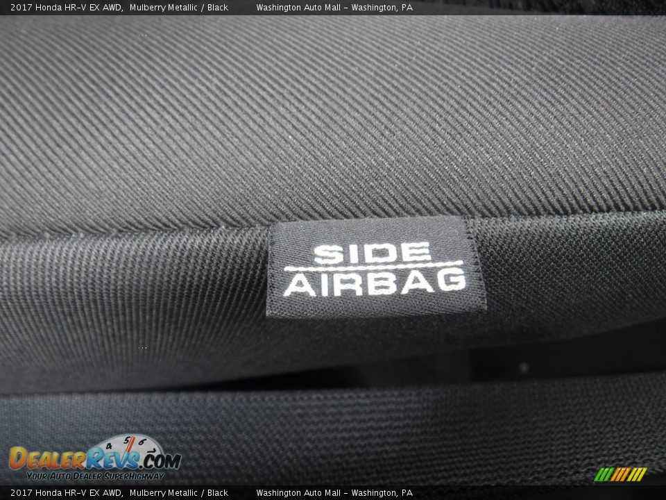 2017 Honda HR-V EX AWD Mulberry Metallic / Black Photo #14