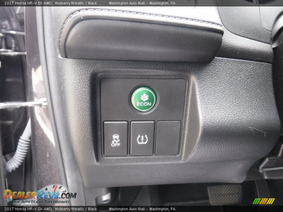 2017 Honda HR-V EX AWD Mulberry Metallic / Black Photo #16
