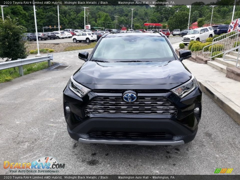 2020 Toyota RAV4 Limited AWD Hybrid Midnight Black Metallic / Black Photo #29