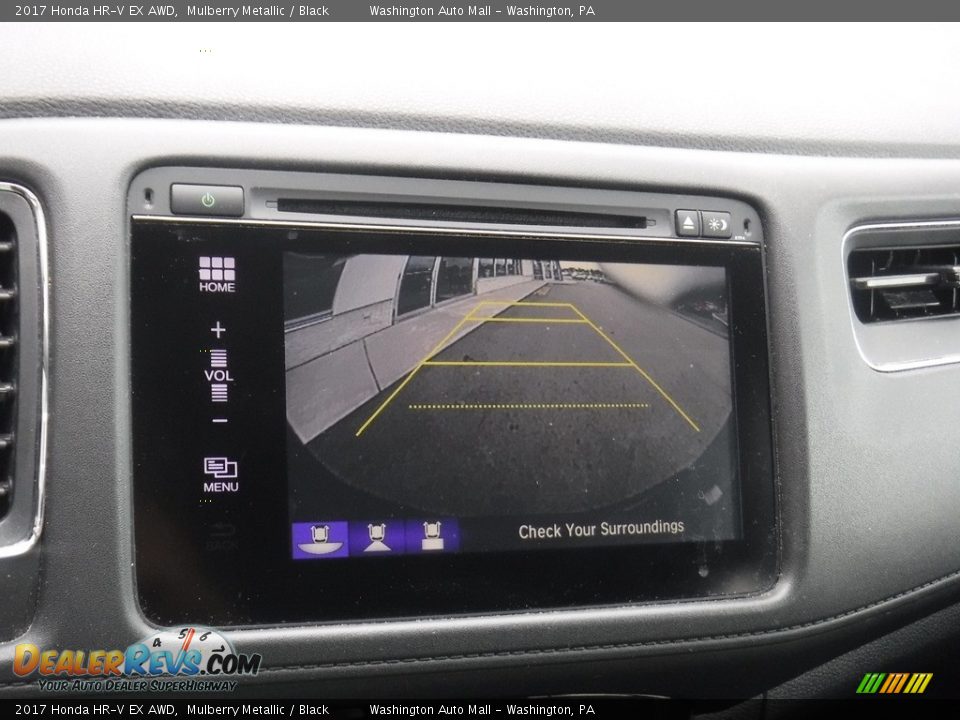 2017 Honda HR-V EX AWD Mulberry Metallic / Black Photo #20