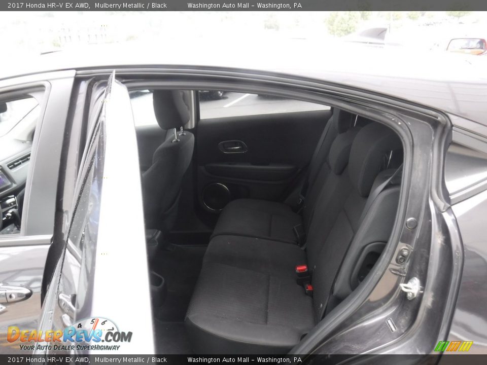 2017 Honda HR-V EX AWD Mulberry Metallic / Black Photo #24