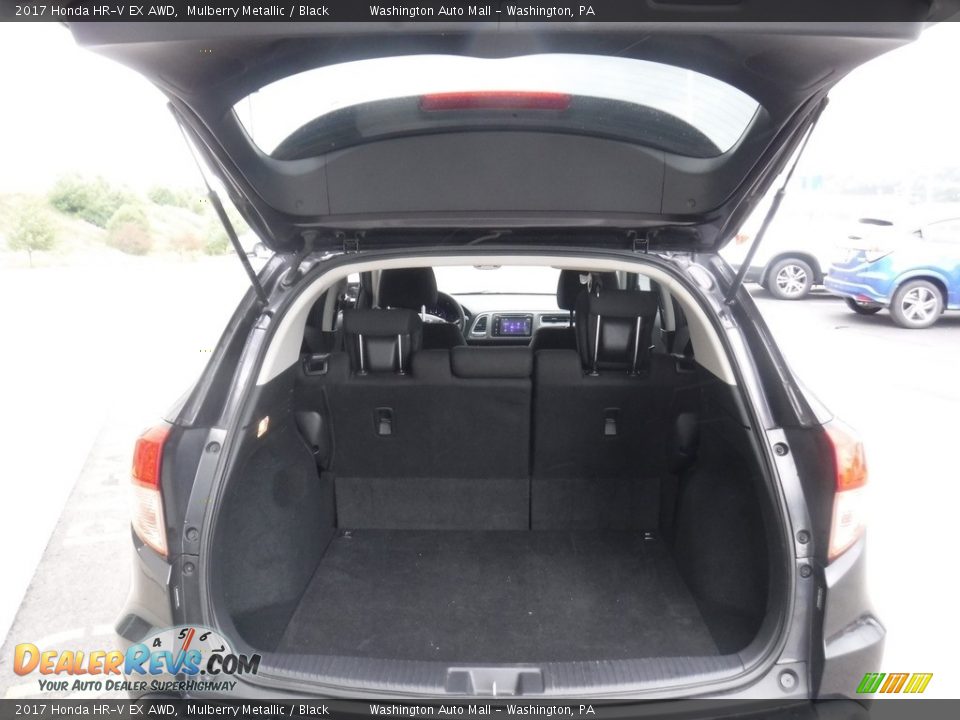2017 Honda HR-V EX AWD Mulberry Metallic / Black Photo #25