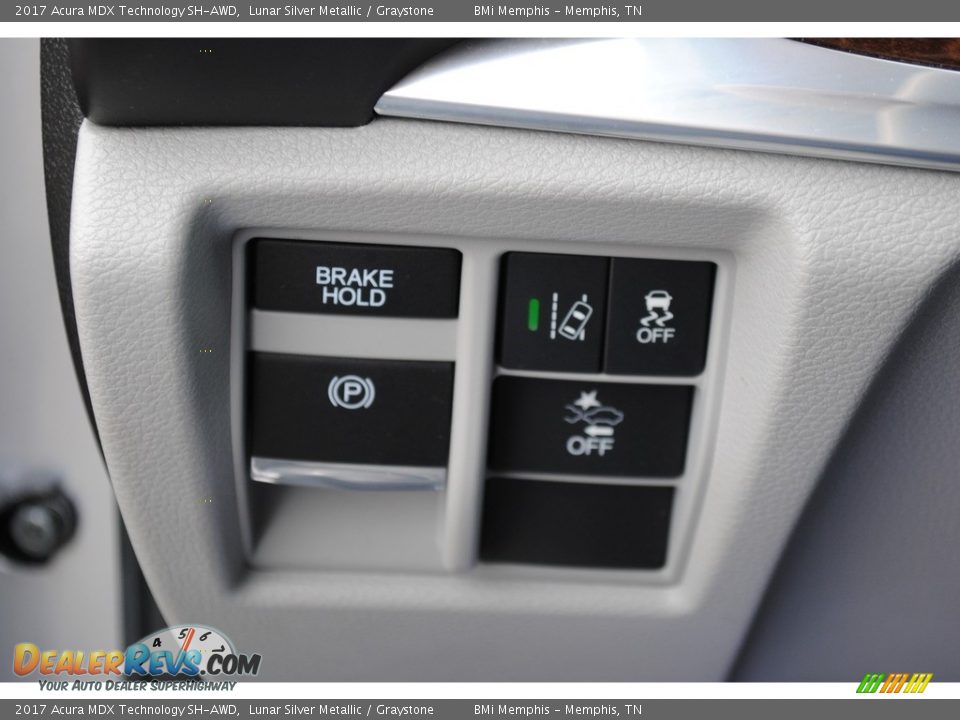 2017 Acura MDX Technology SH-AWD Lunar Silver Metallic / Graystone Photo #16