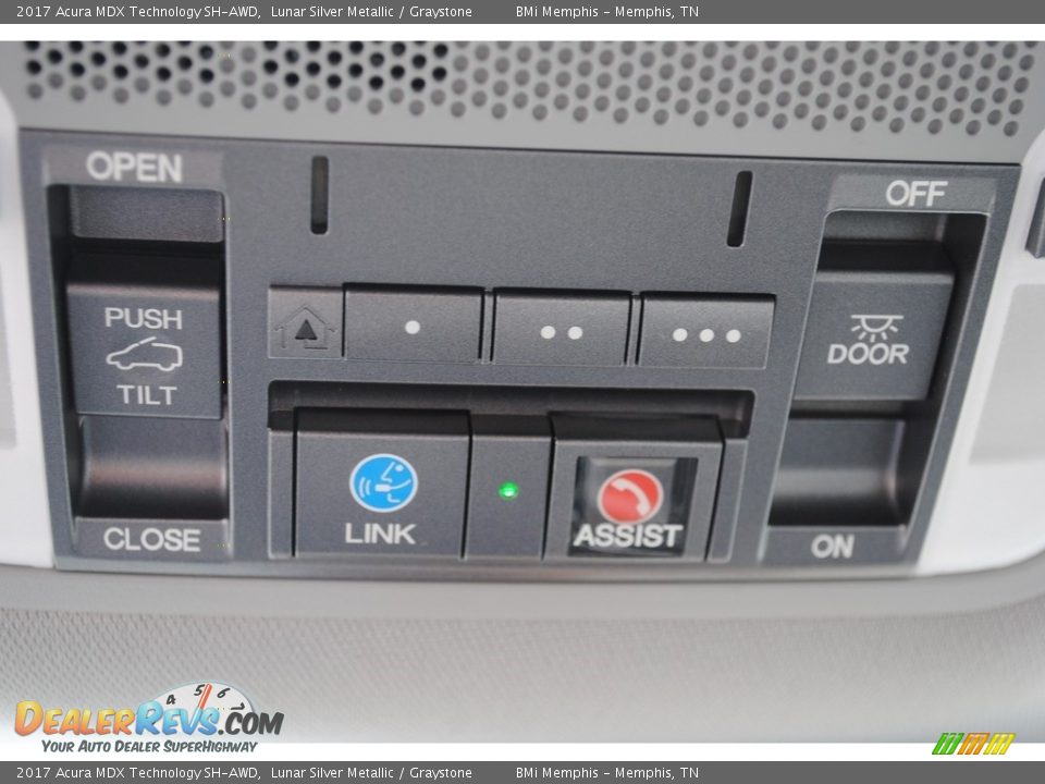 2017 Acura MDX Technology SH-AWD Lunar Silver Metallic / Graystone Photo #22