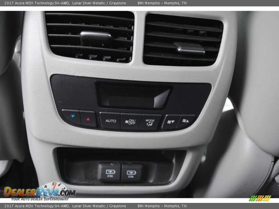 2017 Acura MDX Technology SH-AWD Lunar Silver Metallic / Graystone Photo #26