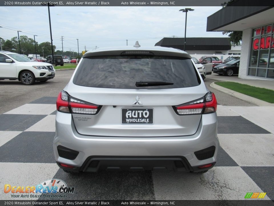 2020 Mitsubishi Outlander Sport ES Alloy Silver Metallic / Black Photo #4