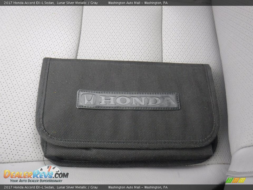 2017 Honda Accord EX-L Sedan Lunar Silver Metallic / Gray Photo #25