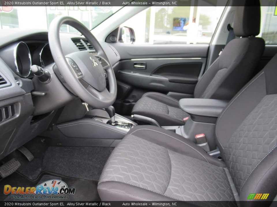 Black Interior - 2020 Mitsubishi Outlander Sport ES Photo #10