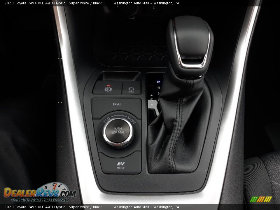 2020 Toyota RAV4 XLE AWD Hybrid Super White / Black Photo #15