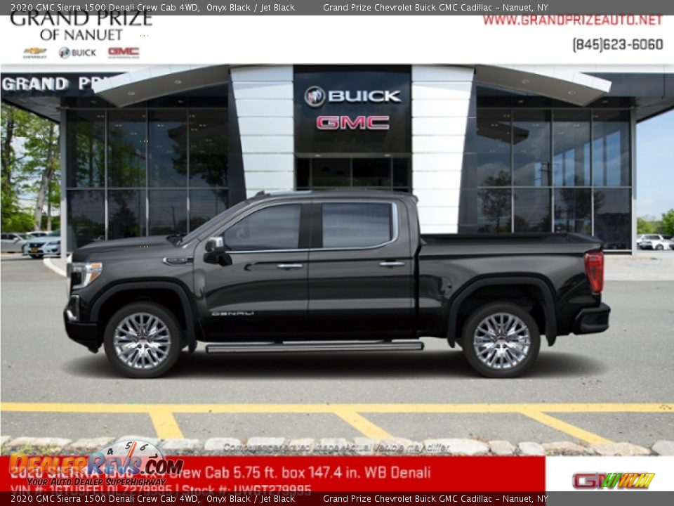 2020 GMC Sierra 1500 Denali Crew Cab 4WD Onyx Black / Jet Black Photo #2