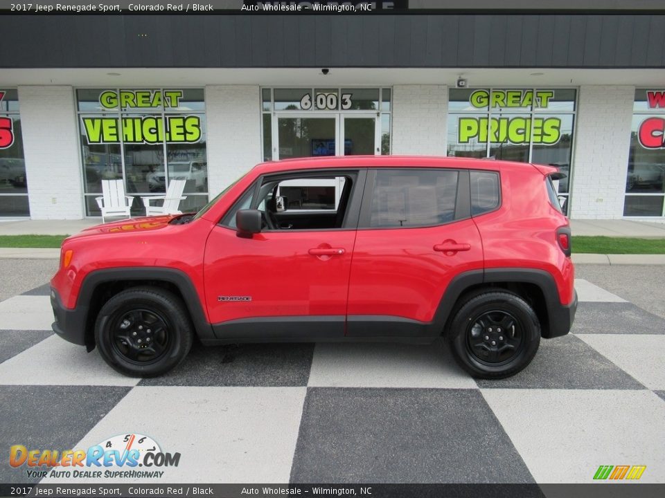 2017 Jeep Renegade Sport Colorado Red / Black Photo #1