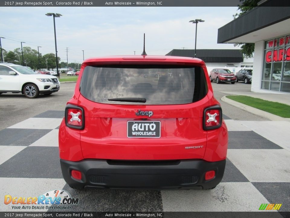 2017 Jeep Renegade Sport Colorado Red / Black Photo #4