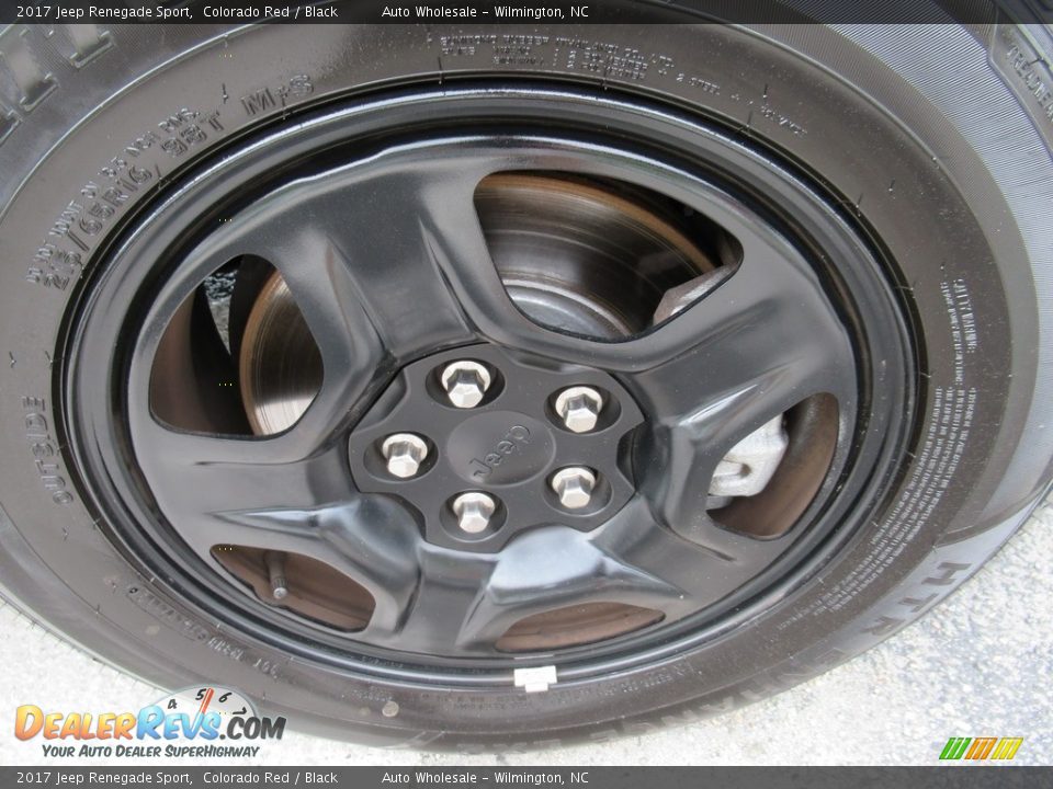 2017 Jeep Renegade Sport Colorado Red / Black Photo #7