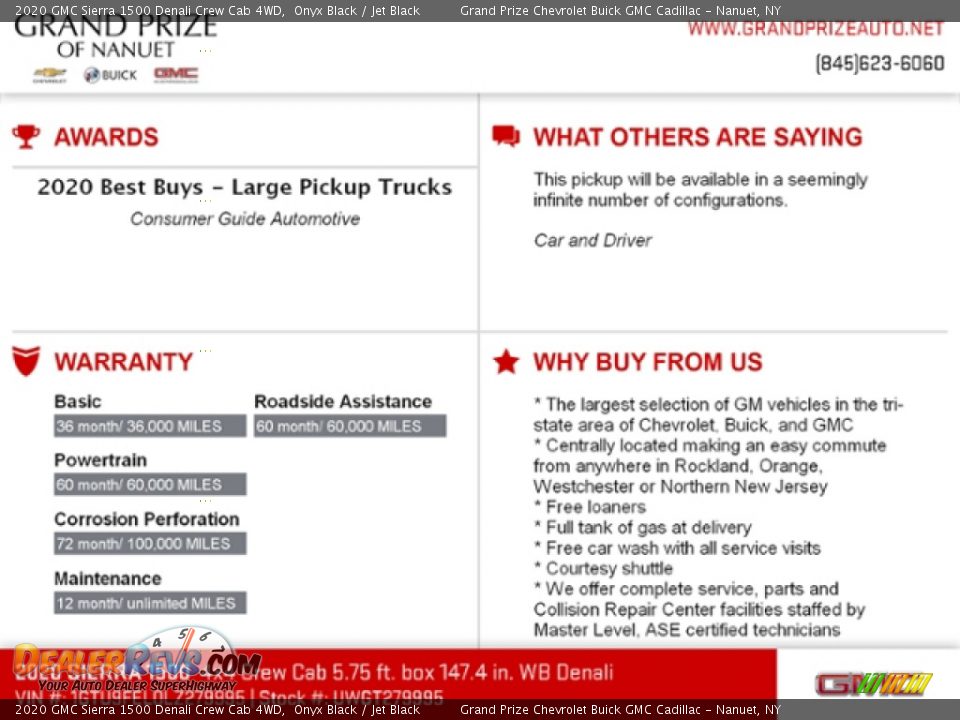 2020 GMC Sierra 1500 Denali Crew Cab 4WD Onyx Black / Jet Black Photo #11