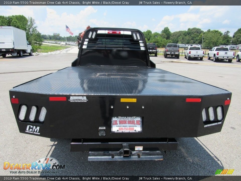 2019 Ram 5500 Tradesman Crew Cab 4x4 Chassis Bright White / Black/Diesel Gray Photo #4