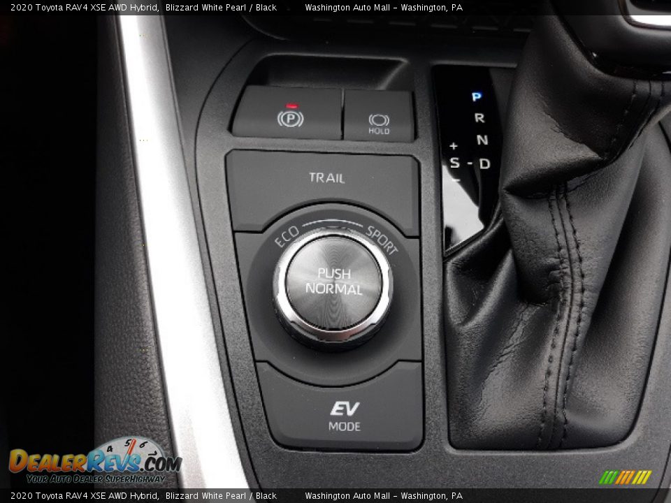 2020 Toyota RAV4 XSE AWD Hybrid Blizzard White Pearl / Black Photo #16