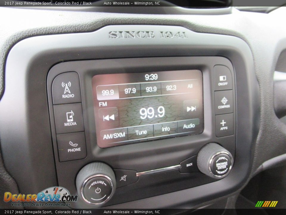 2017 Jeep Renegade Sport Colorado Red / Black Photo #16