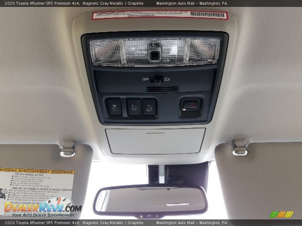 2020 Toyota 4Runner SR5 Premium 4x4 Magnetic Gray Metallic / Graphite Photo #16