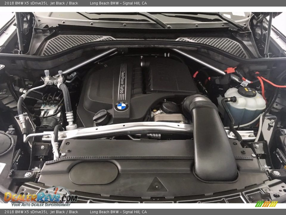 2018 BMW X5 sDrive35i Jet Black / Black Photo #8