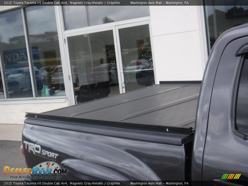 2015 Toyota Tacoma V6 Double Cab 4x4 Magnetic Gray Metallic / Graphite Photo #3