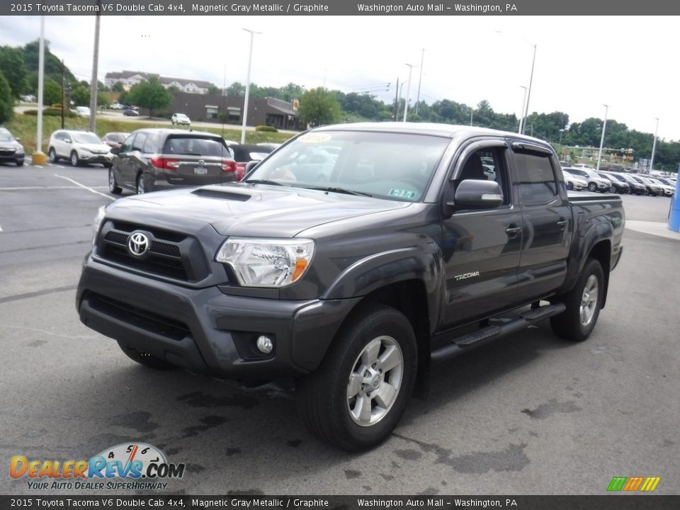 2015 Toyota Tacoma V6 Double Cab 4x4 Magnetic Gray Metallic / Graphite Photo #5