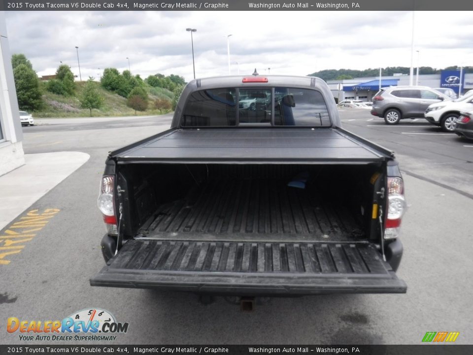 2015 Toyota Tacoma V6 Double Cab 4x4 Magnetic Gray Metallic / Graphite Photo #11