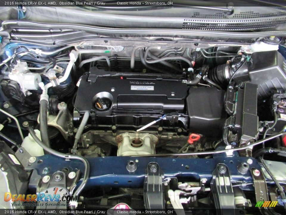 2016 Honda CR-V EX-L AWD 2.4 Liter DI DOHC 16-Valve i-VTEC 4 Cylinder Engine Photo #13
