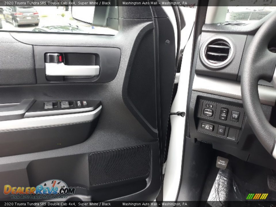 2020 Toyota Tundra SR5 Double Cab 4x4 Super White / Black Photo #7