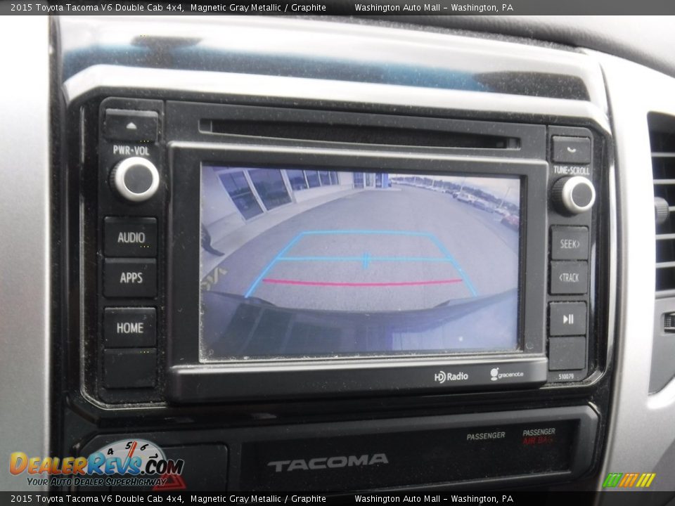 2015 Toyota Tacoma V6 Double Cab 4x4 Magnetic Gray Metallic / Graphite Photo #20