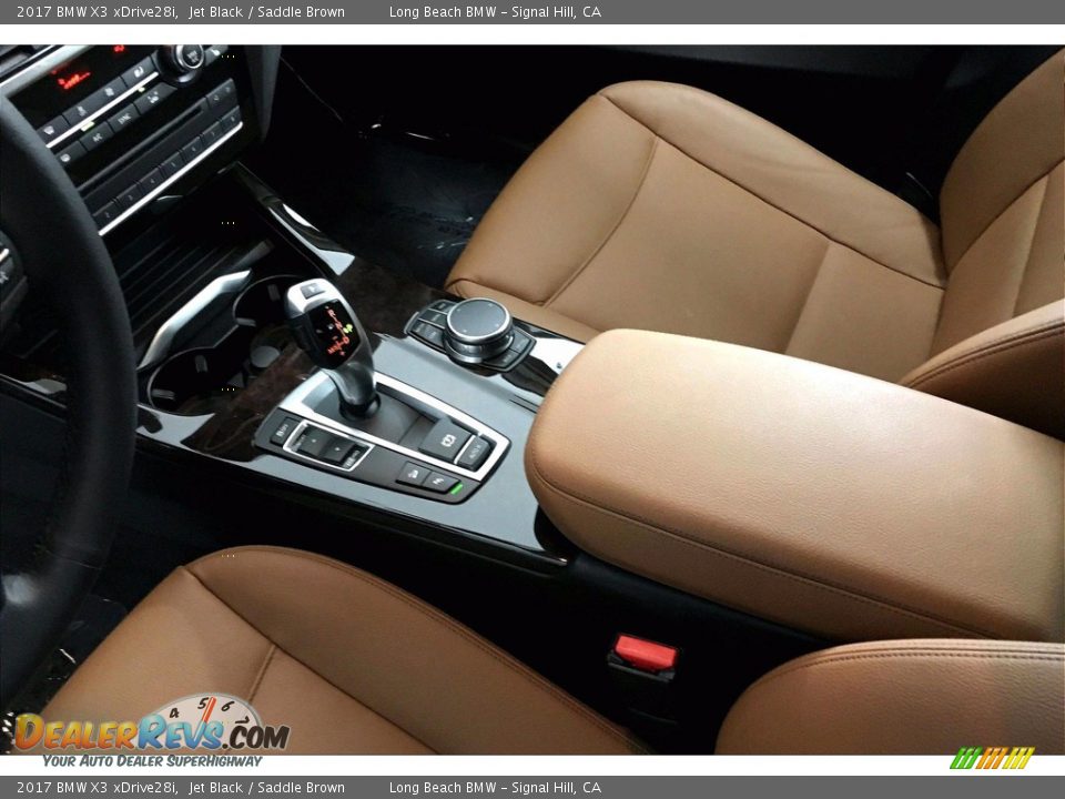 2017 BMW X3 xDrive28i Jet Black / Saddle Brown Photo #16