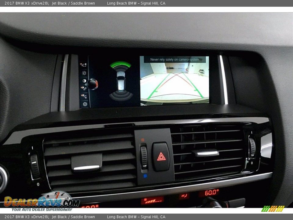 2017 BMW X3 xDrive28i Jet Black / Saddle Brown Photo #17