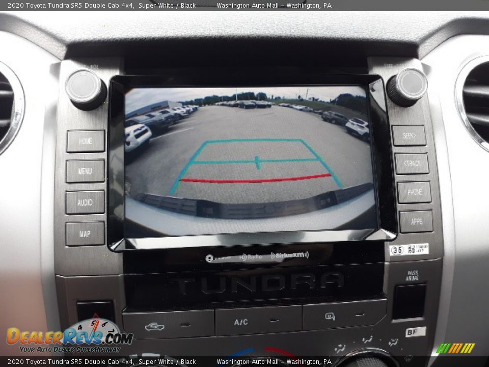 2020 Toyota Tundra SR5 Double Cab 4x4 Super White / Black Photo #13