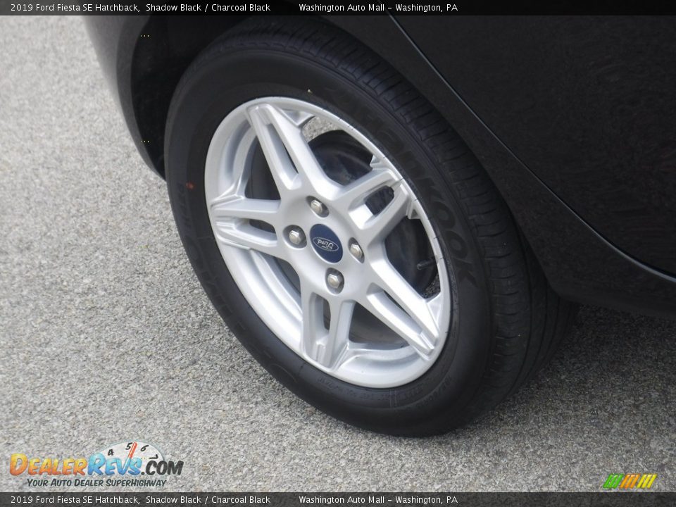 2019 Ford Fiesta SE Hatchback Shadow Black / Charcoal Black Photo #3