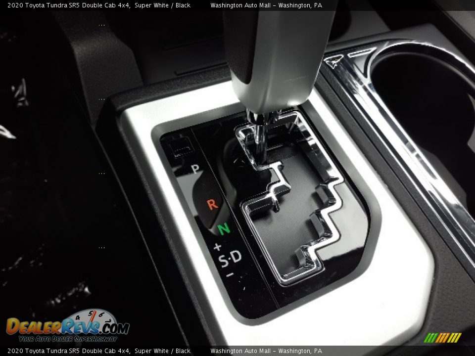 2020 Toyota Tundra SR5 Double Cab 4x4 Super White / Black Photo #16