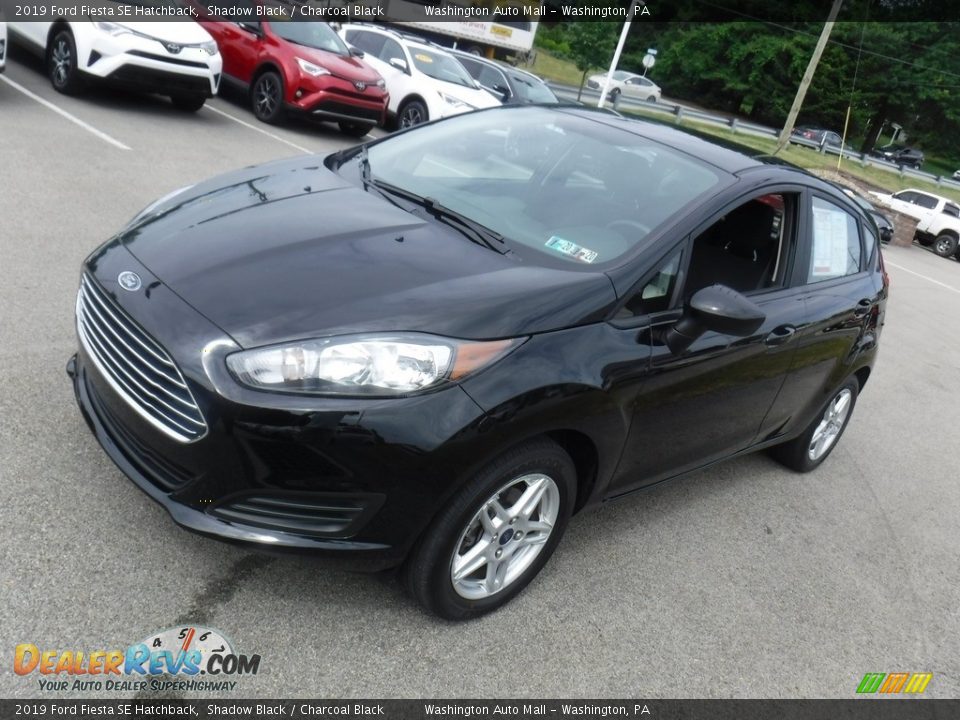 2019 Ford Fiesta SE Hatchback Shadow Black / Charcoal Black Photo #5