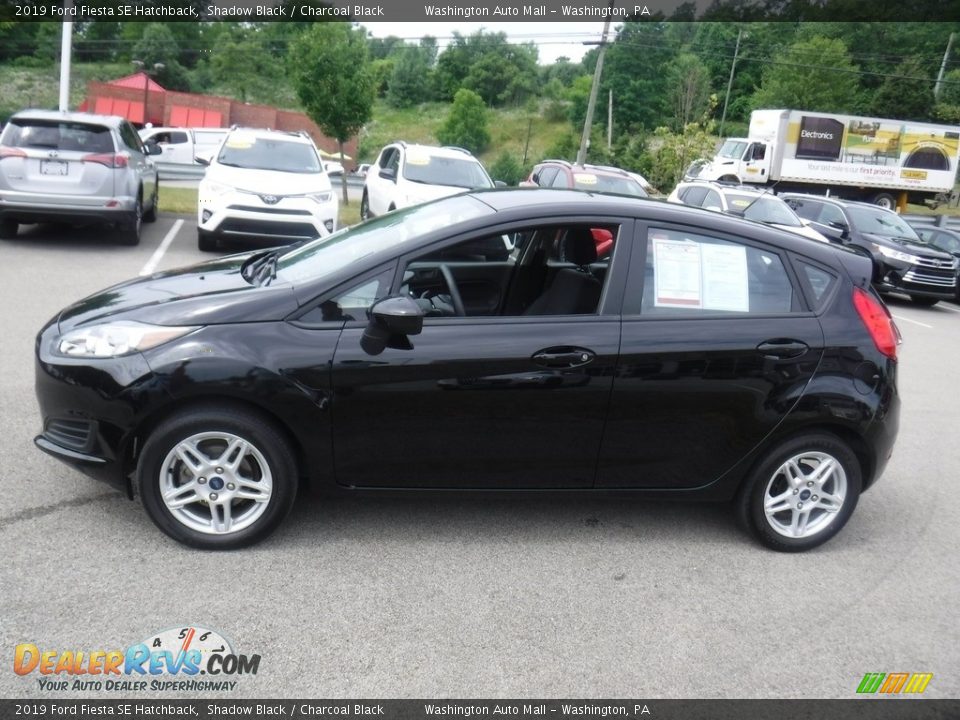 2019 Ford Fiesta SE Hatchback Shadow Black / Charcoal Black Photo #6