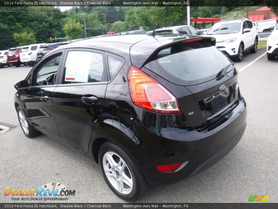 2019 Ford Fiesta SE Hatchback Shadow Black / Charcoal Black Photo #7