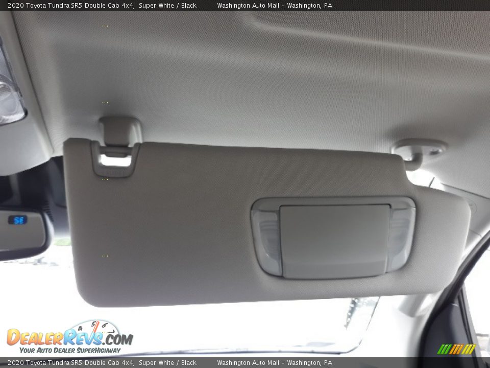 2020 Toyota Tundra SR5 Double Cab 4x4 Super White / Black Photo #20