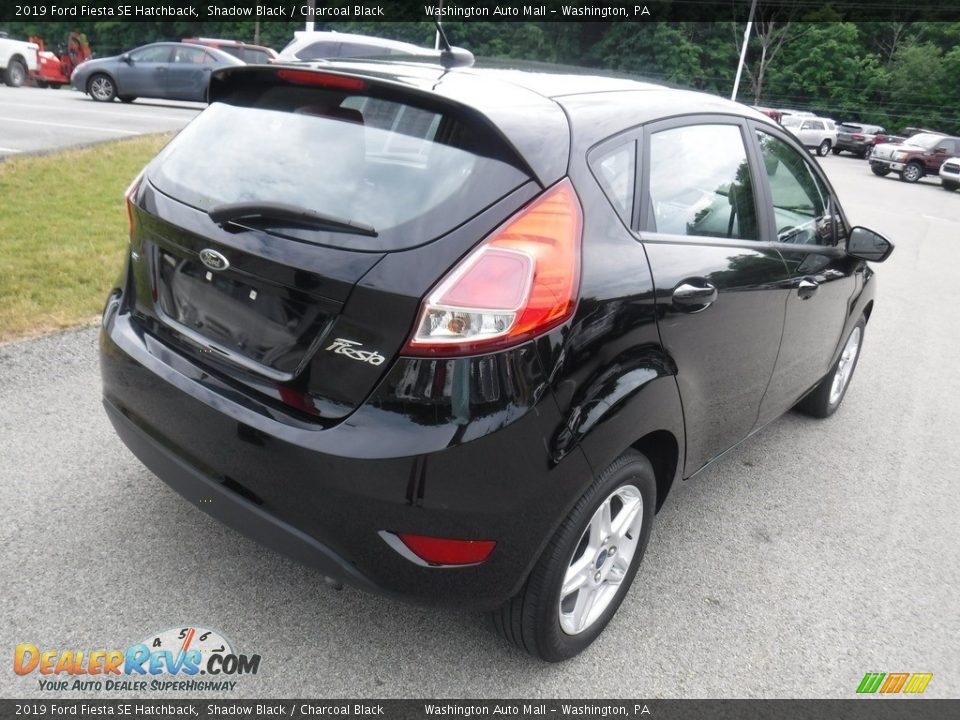 2019 Ford Fiesta SE Hatchback Shadow Black / Charcoal Black Photo #10