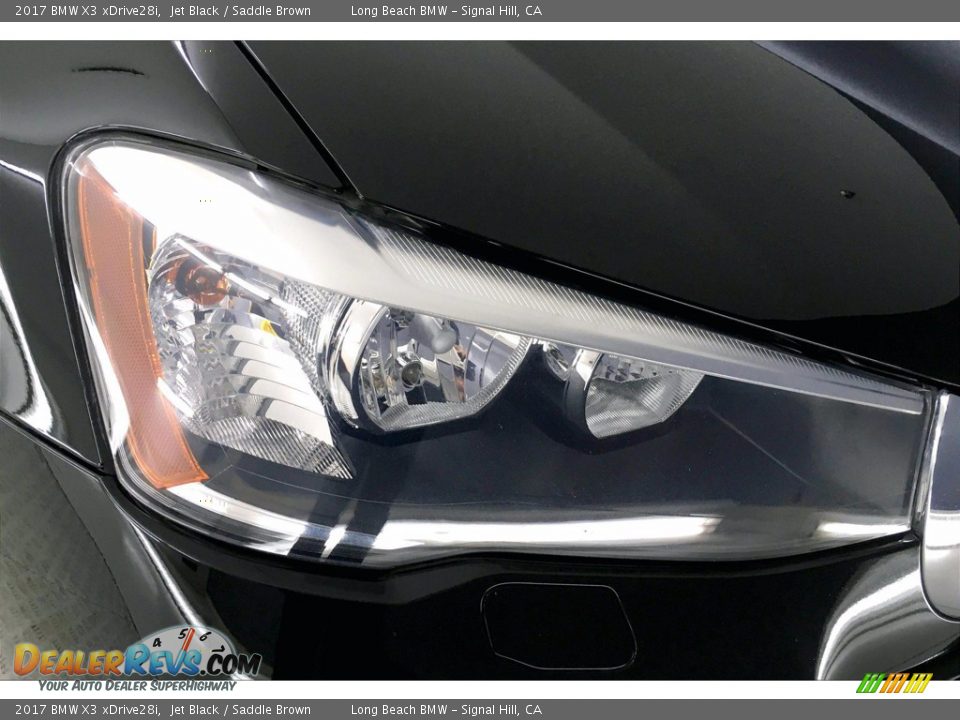 2017 BMW X3 xDrive28i Jet Black / Saddle Brown Photo #26