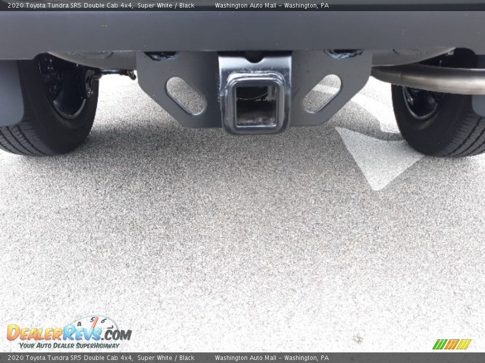 2020 Toyota Tundra SR5 Double Cab 4x4 Super White / Black Photo #26