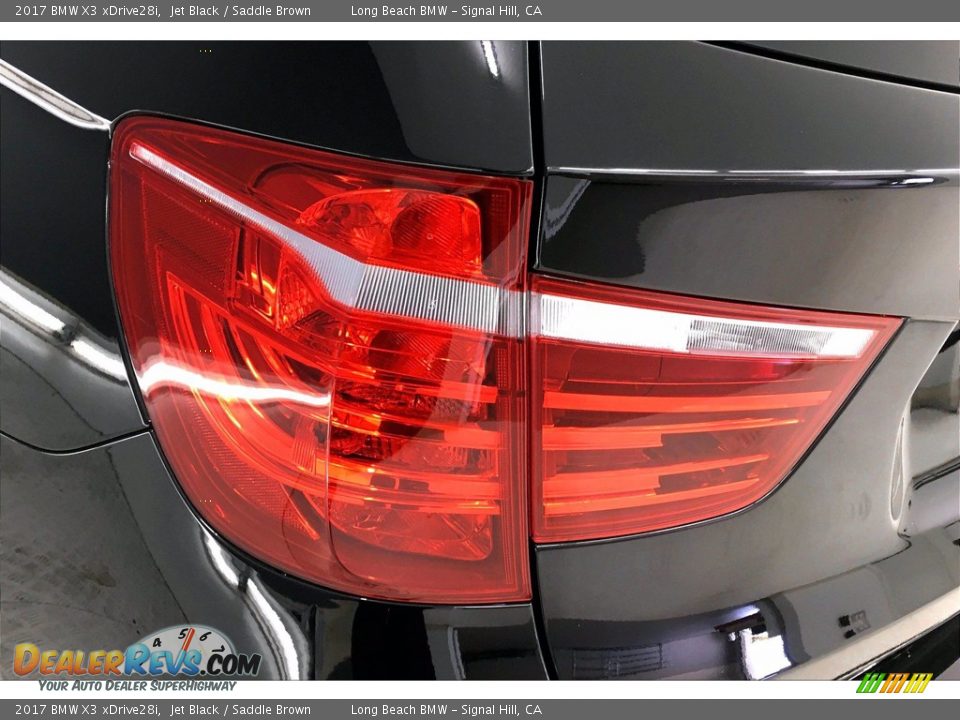2017 BMW X3 xDrive28i Jet Black / Saddle Brown Photo #27