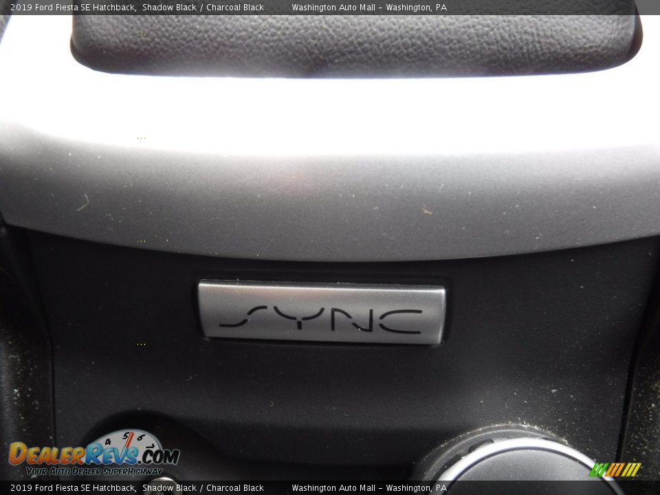 2019 Ford Fiesta SE Hatchback Shadow Black / Charcoal Black Photo #16