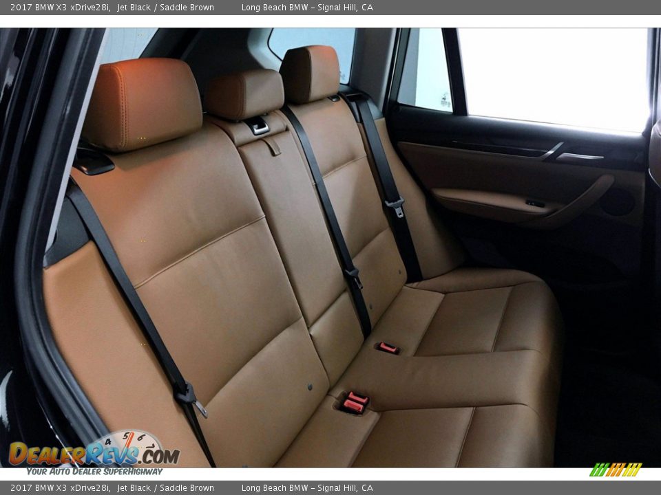 2017 BMW X3 xDrive28i Jet Black / Saddle Brown Photo #29